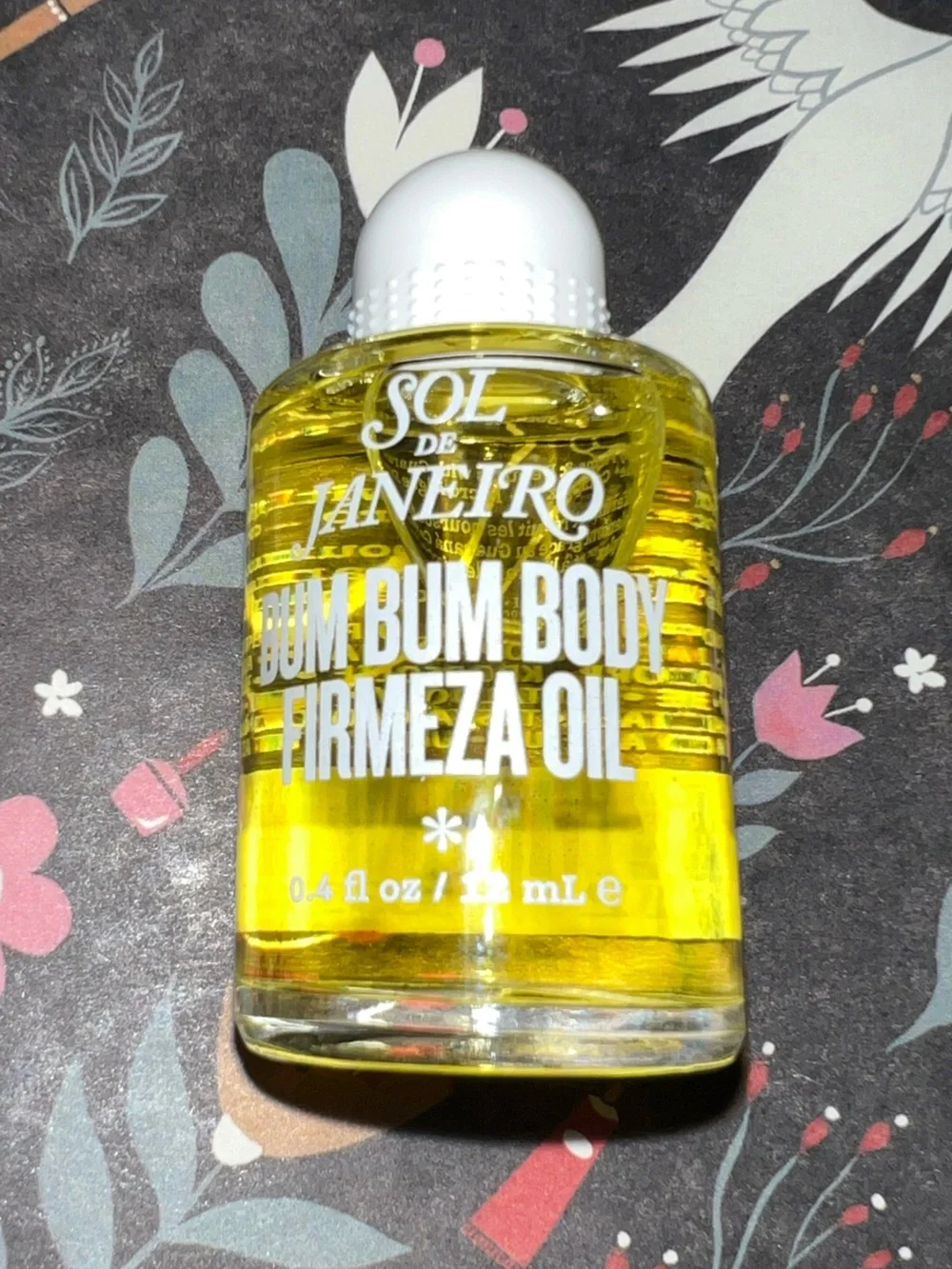 Sol de Janeiro Yellow Body Oil – Bum Bum Firmeza Moisturizer-12 ml travel size